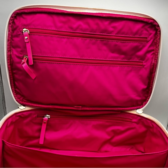 KATE SPADE VINYL COSMETIC TRAVEL CASE - Picture 6 of 14